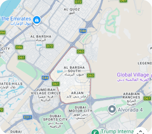 Map of Pilates Academy Five Gardens